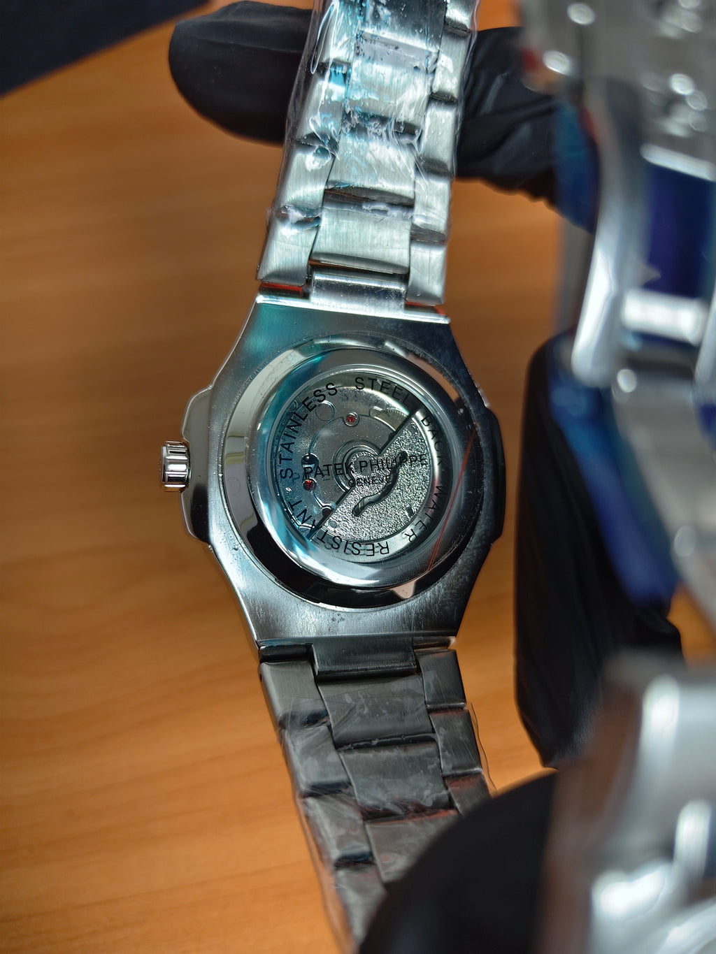 patek philippe nautilus semi-automatic (سحاب)