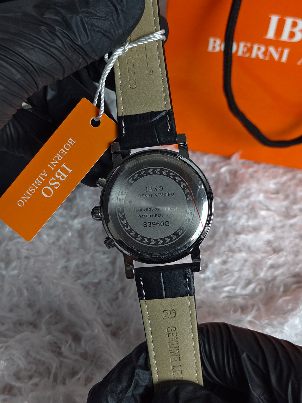 Ibso leather Chronograph