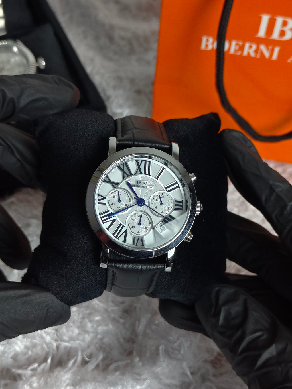 Ibso leather Chronograph