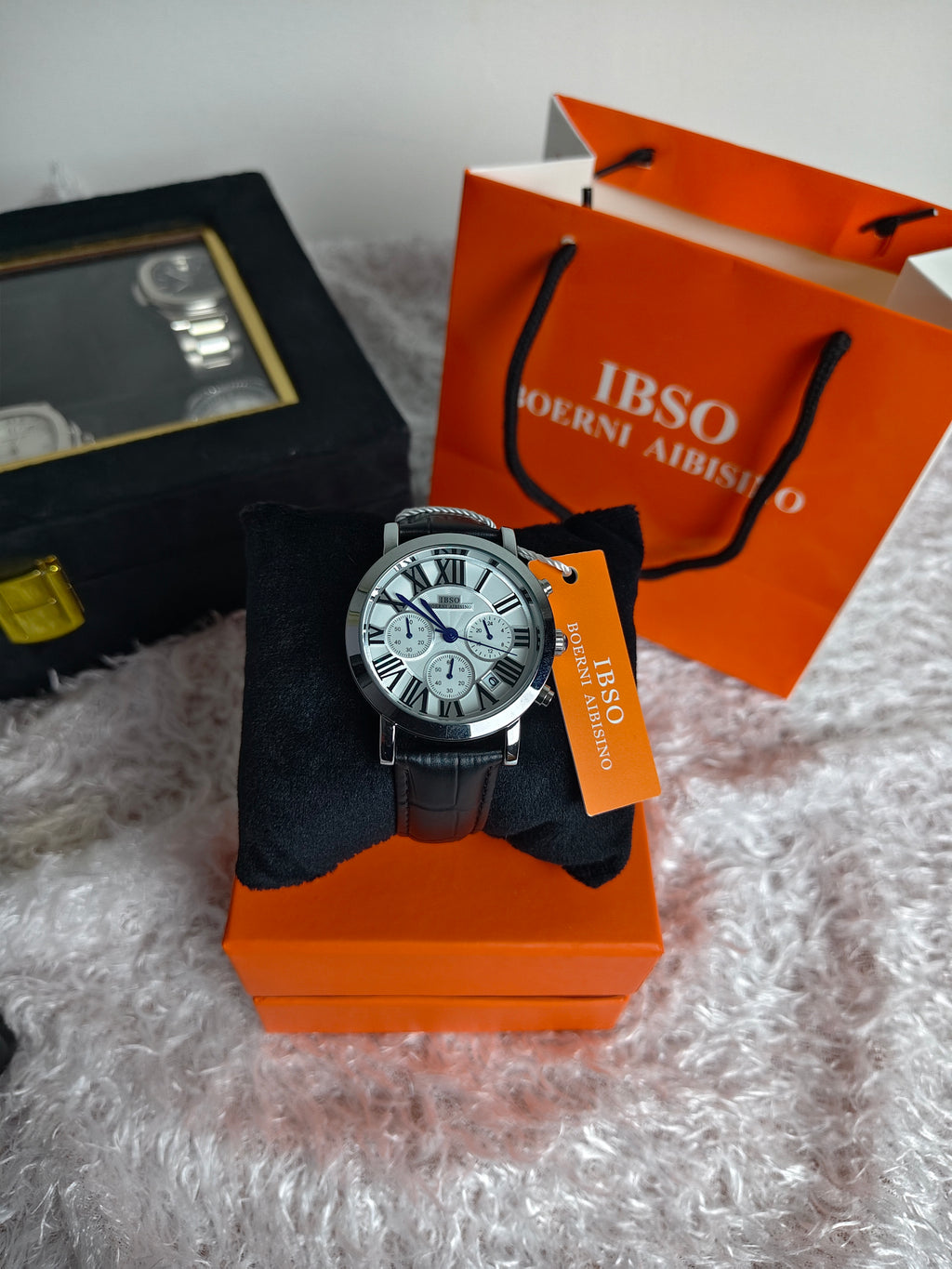 Ibso leather Chronograph