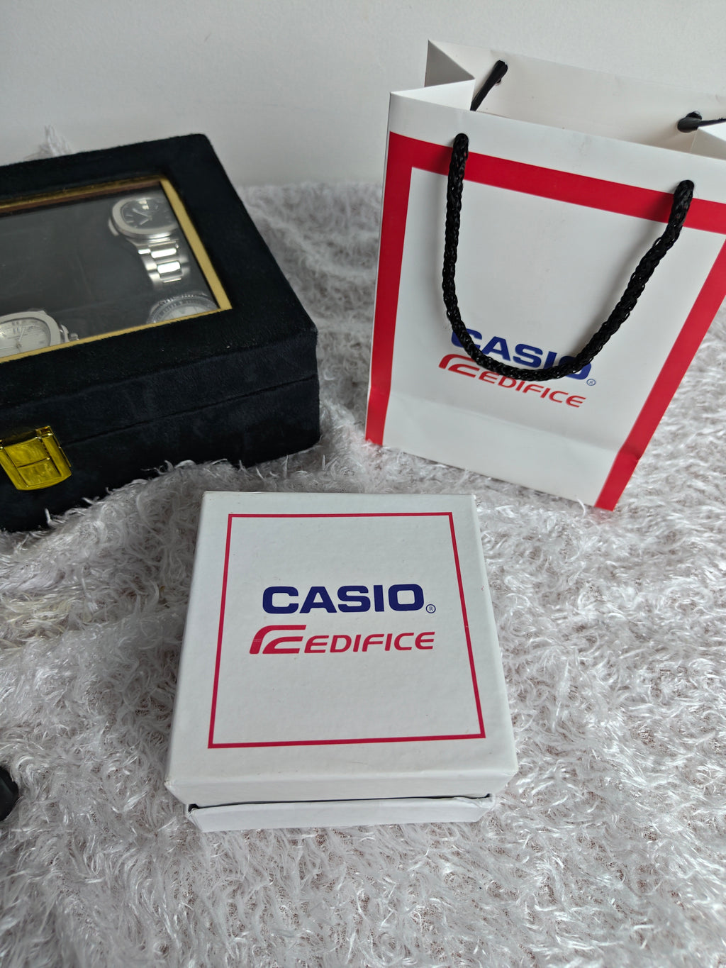 Casio Edifice leather